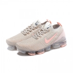 Wmns Air VaporMax Flyknit 3 'Light Cream Crimson Tint' - Image 4
