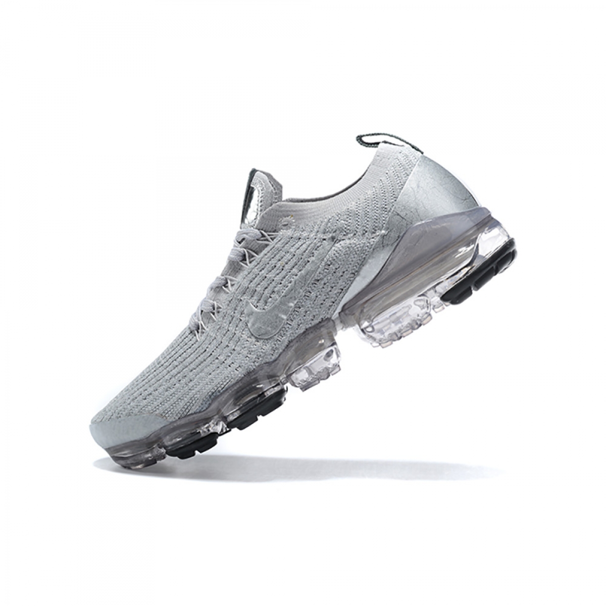 Air VaporMax Flyknit 3 Silver & Grey - Image 2