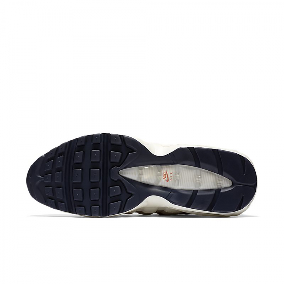 Air Max 95 SAIL Obsidian Grey Orange - Image 6