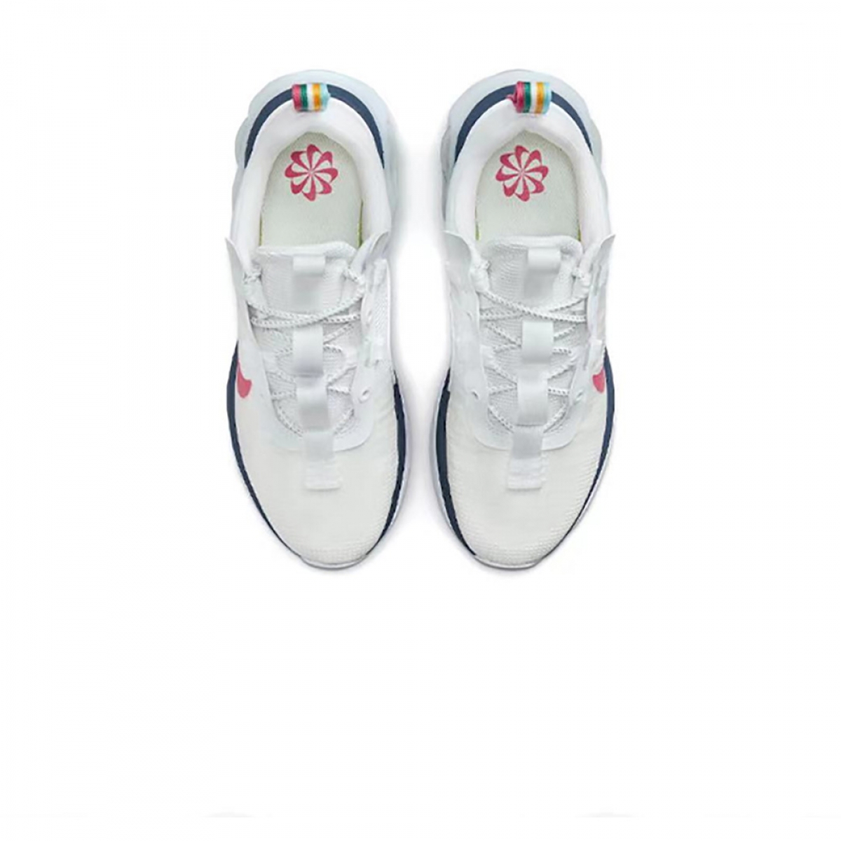 Air Max 2021 GS White and Pink Blue Mix - Image 3