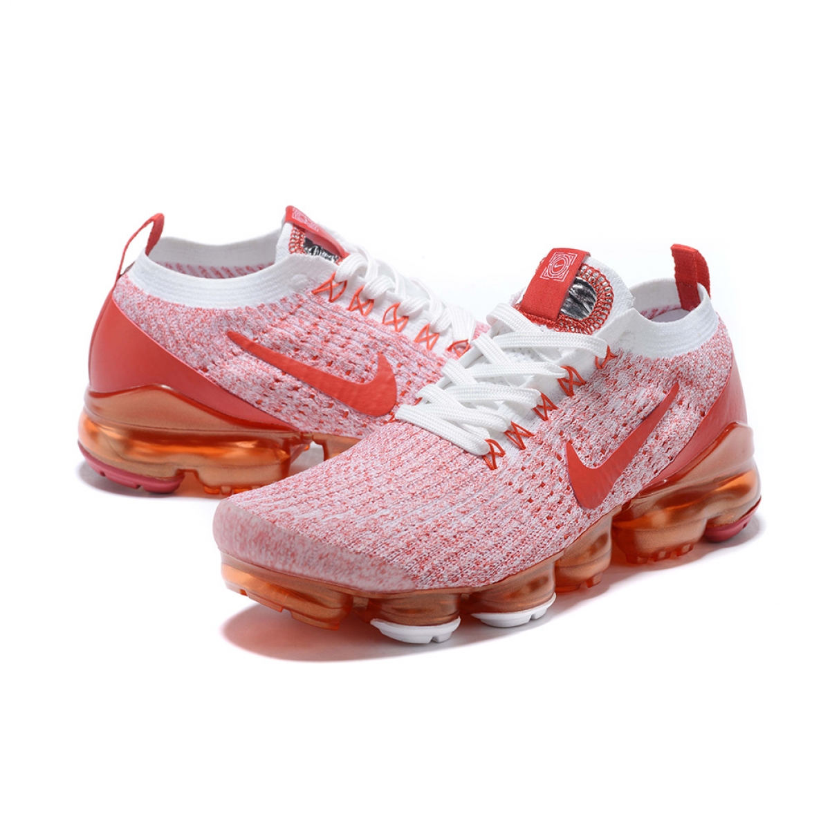 Air VaporMax Flyknit 3 Red & Pink - Image 6