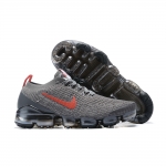 Air VaporMax Flyknit 3 Grey & Orange - Image 4