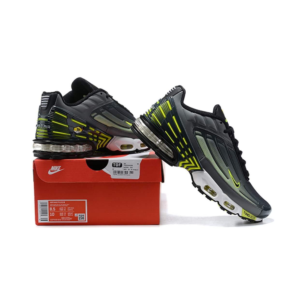 Air Max Plus 3 Grey Volt - Image 6