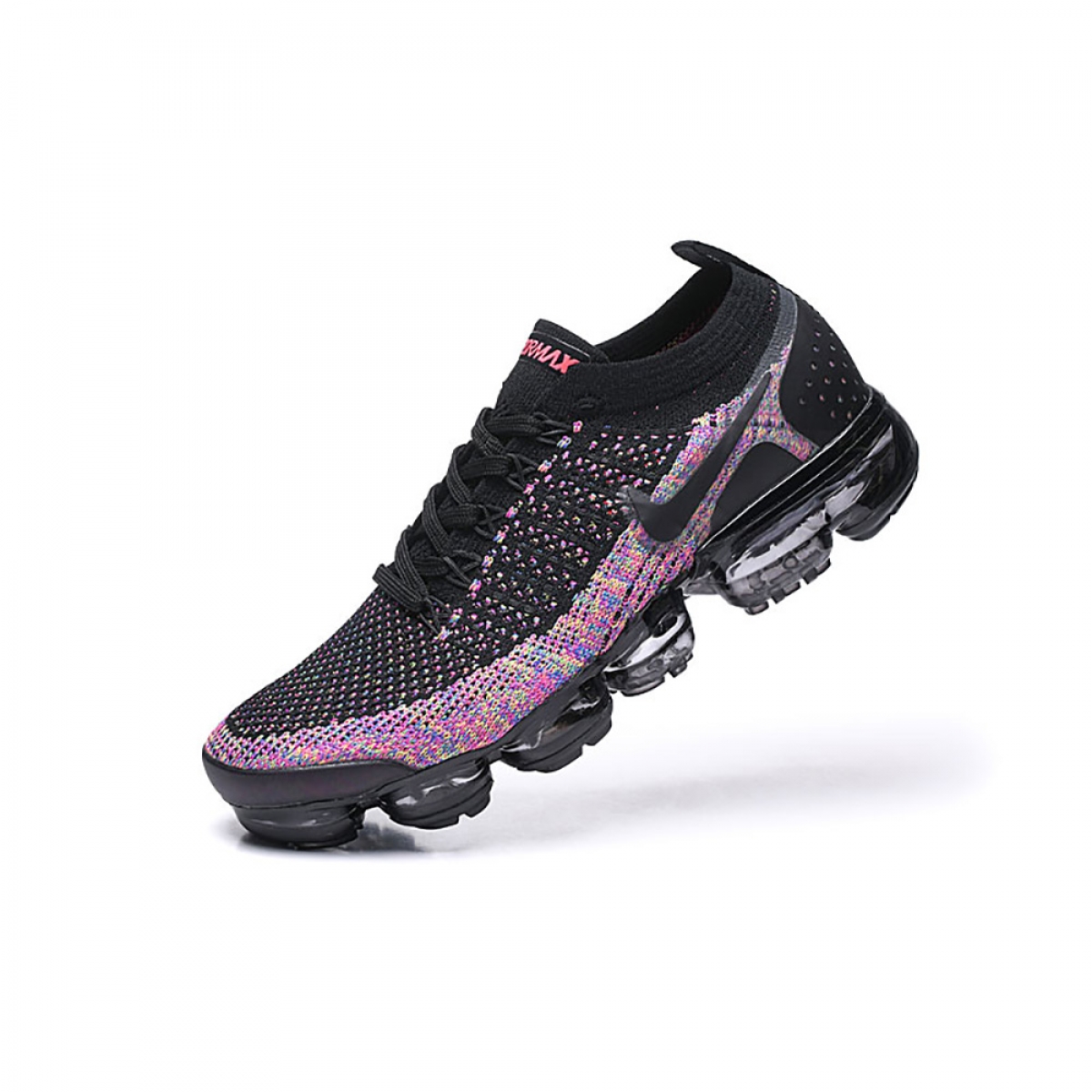 Wmns Air VaporMax Flyknit 2 'Black Multicolor' - Image 2