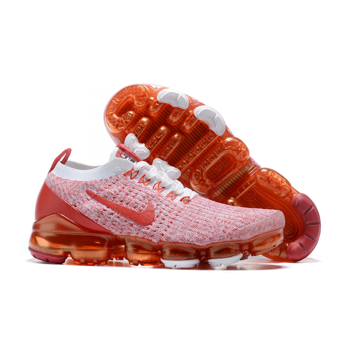 Air VaporMax Flyknit 3 Red & Pink - Image 7