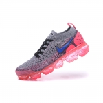 Air VaporMax Flyknit 2 Grey And Pink - Image 8