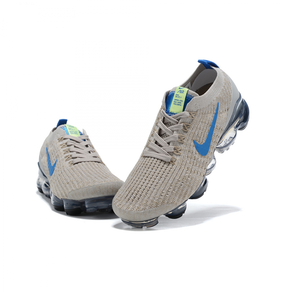 Air VaporMax Flyknit 3 Gray & Blue - Image 3