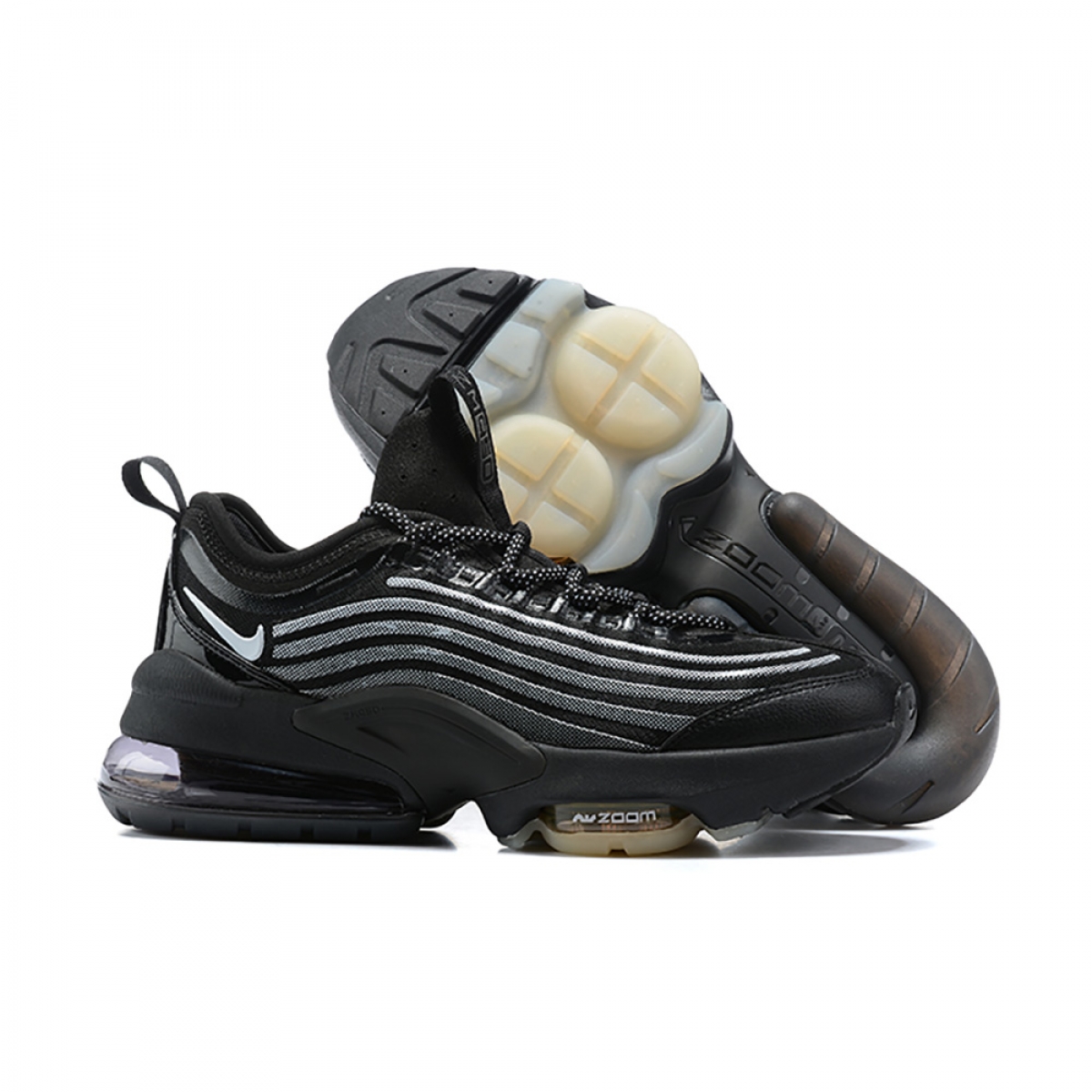 Air Max Zoom 950 Black Metallic Silver - Image 4