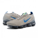 Air VaporMax Flyknit 3 Gray & Blue - Image 4