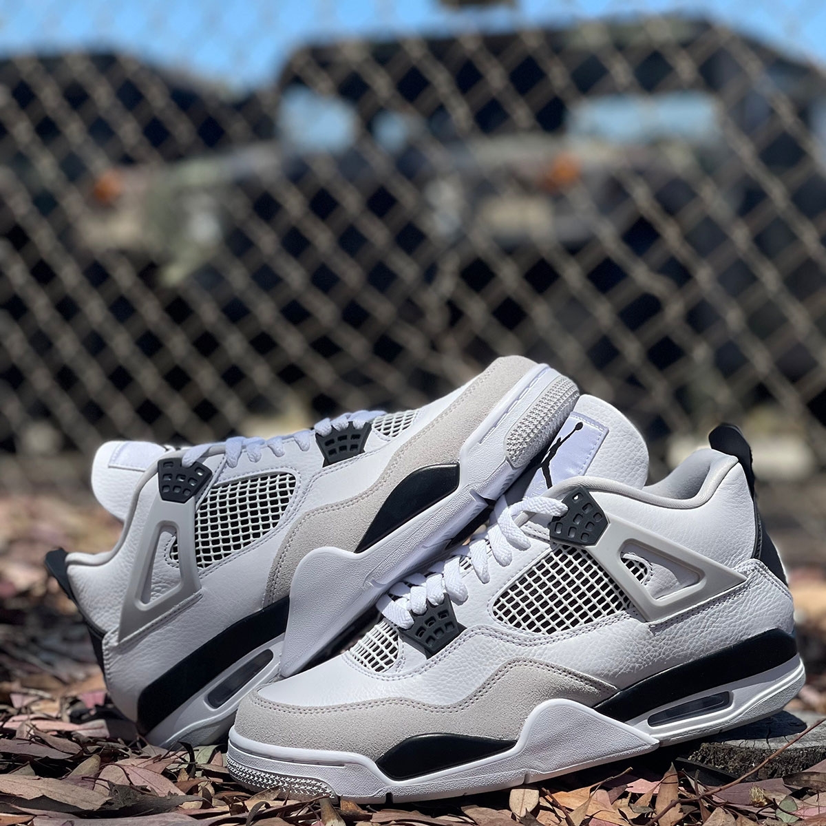 Air Jordan 4 Retro Military Black – PK-Shoes