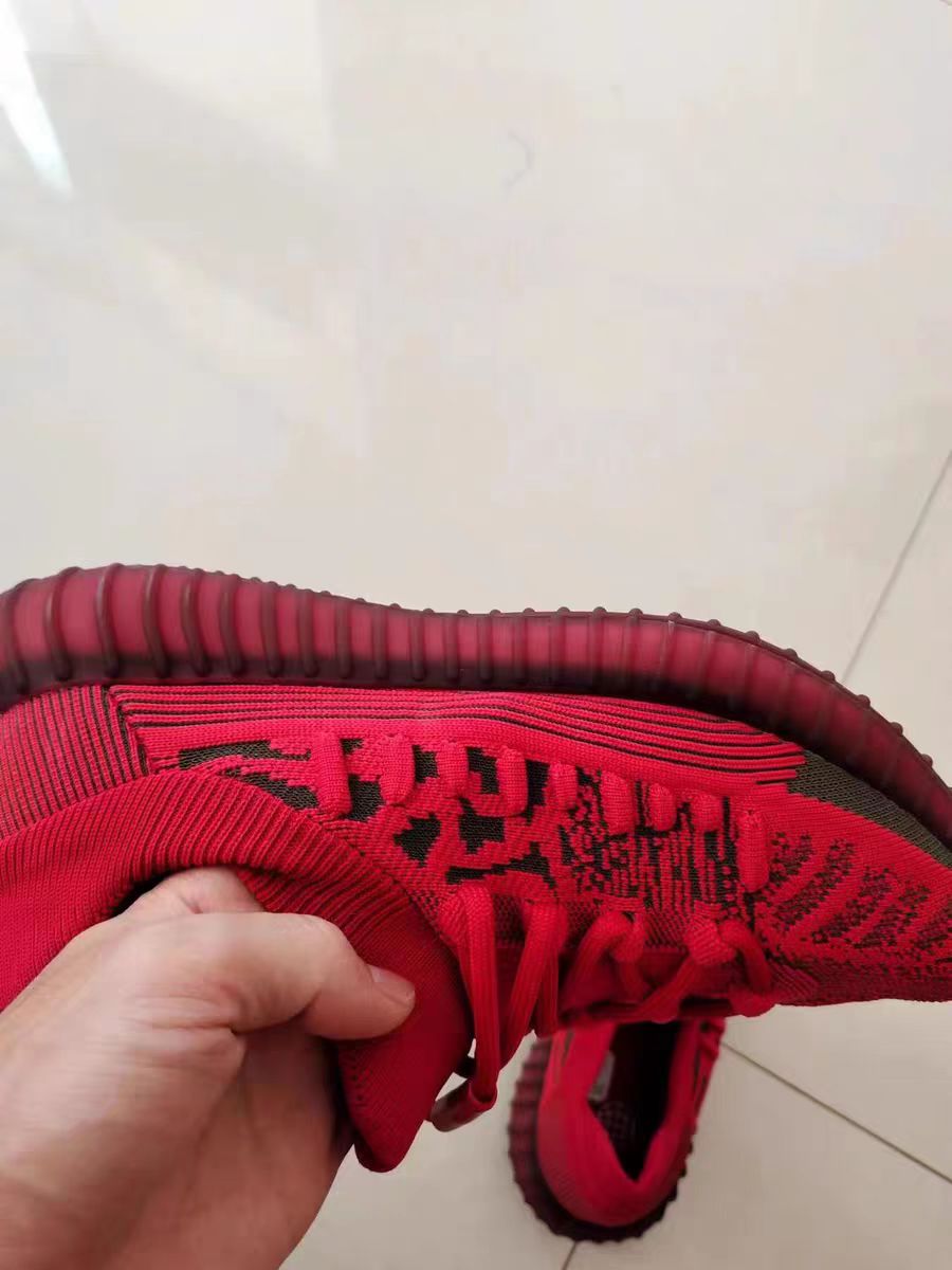 Yeezy Boost 350 V2 CMPCT Slate Red photo review