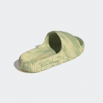 Adidas Adilette Slides 22 Magic Lime Desert Sand - Image 3