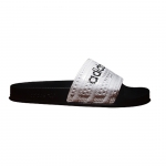 Adidas Adilette Sliders White & Black - Image 2