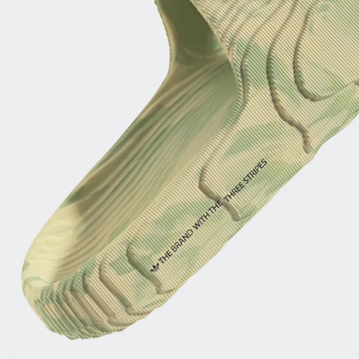 Adidas Adilette Slides 22 Magic Lime Desert Sand - Image 2