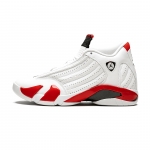 Air Jordan 14 Retro White Varsity Red
