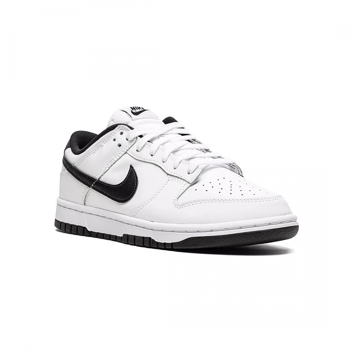 NIKE WMNS DUNK LOW White Black - Image 4