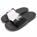 Nike Benassi  Slide JUST DO IT White Black