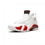 Air Jordan 14 Retro White Varsity Red - Image 3