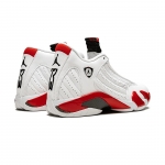 Air Jordan 14 Retro White Varsity Red - Image 4
