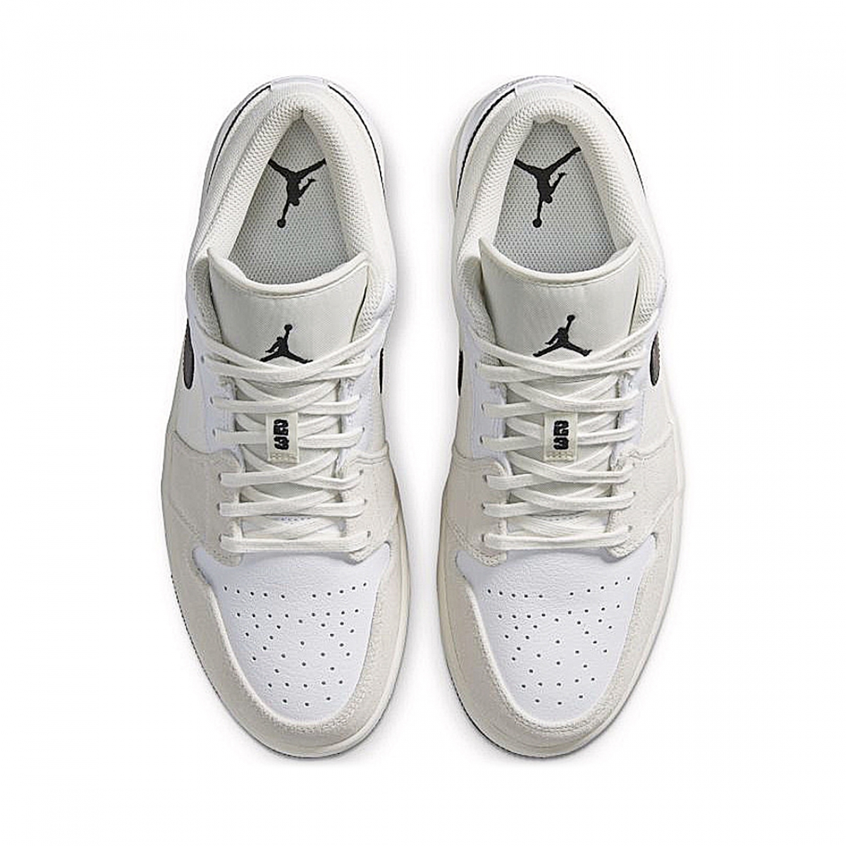 AIR JORDAN 1 LOW PREMIUM SAIL BLACK-WHITE - Image 5