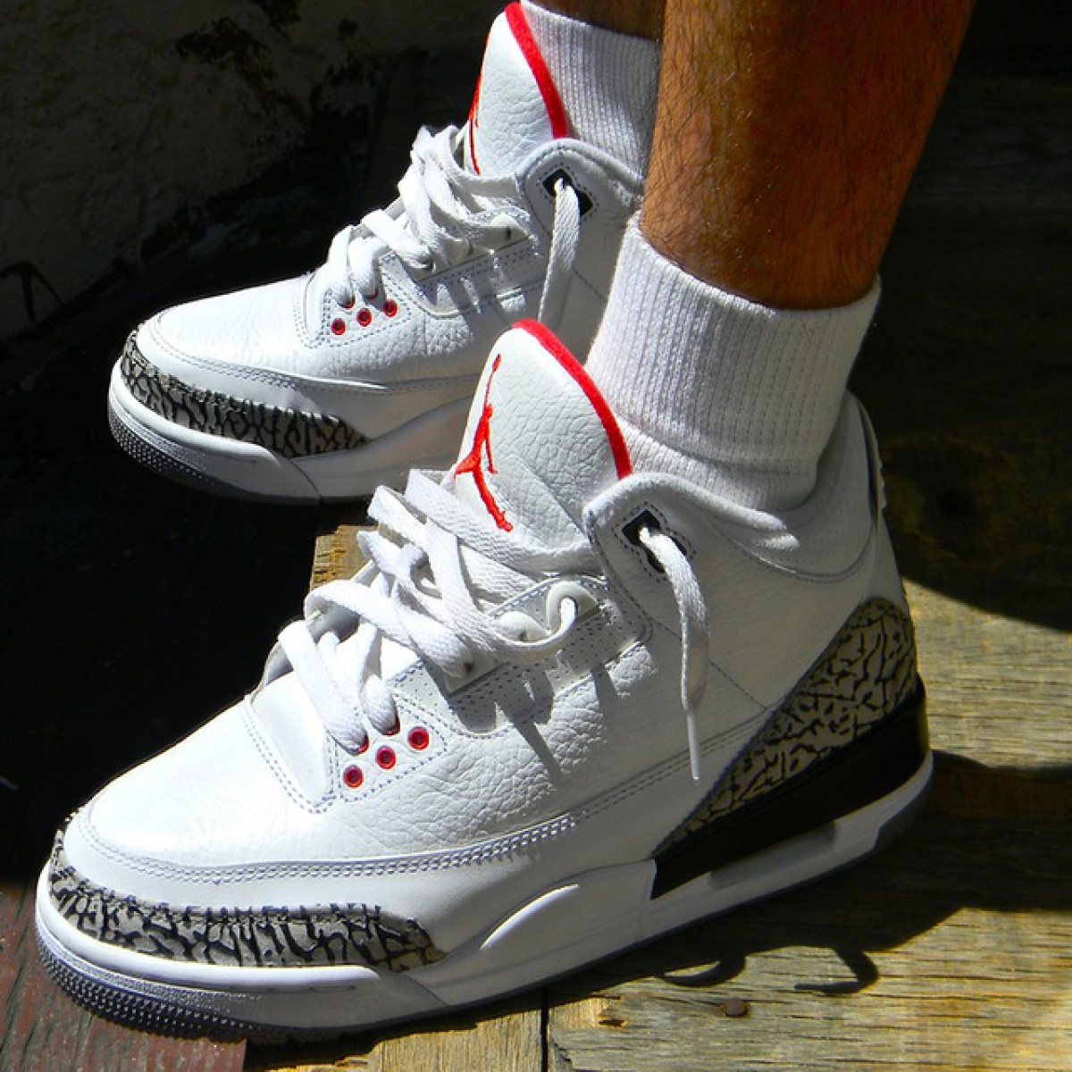 Air Jordan 3 Reimagined White Cement PKShoes