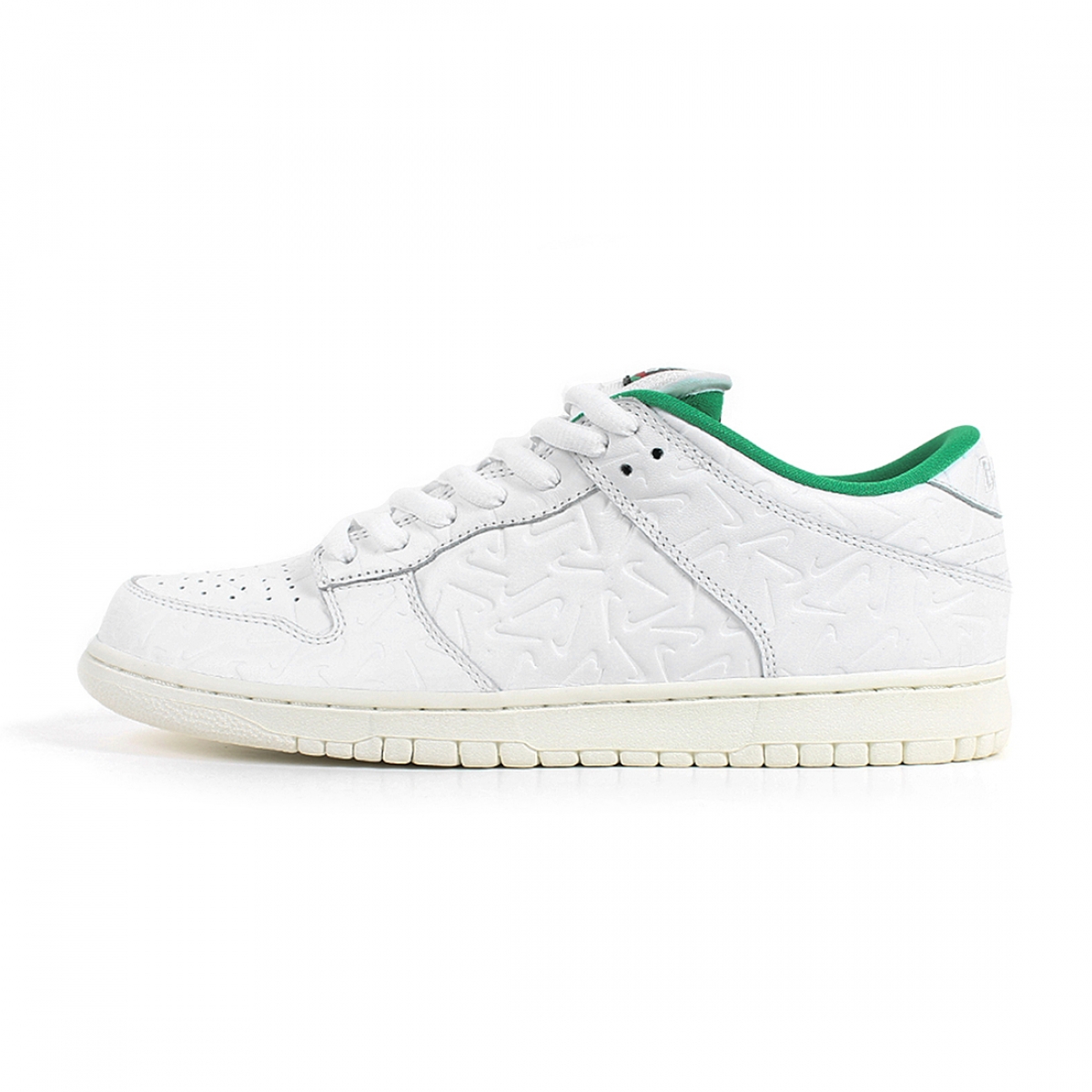 Ben-G X Nike SB Dunk Low White Lucid Green - Image 2