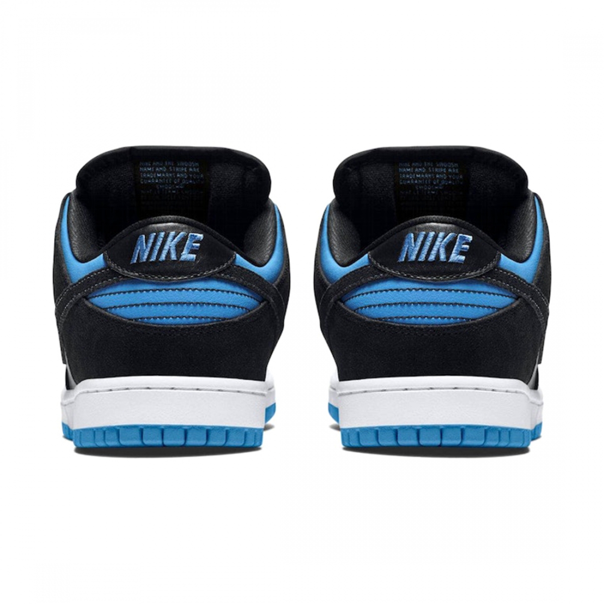 NIKE SB DUNK LOW BLACK UNIVERSITY BLUE - Image 2