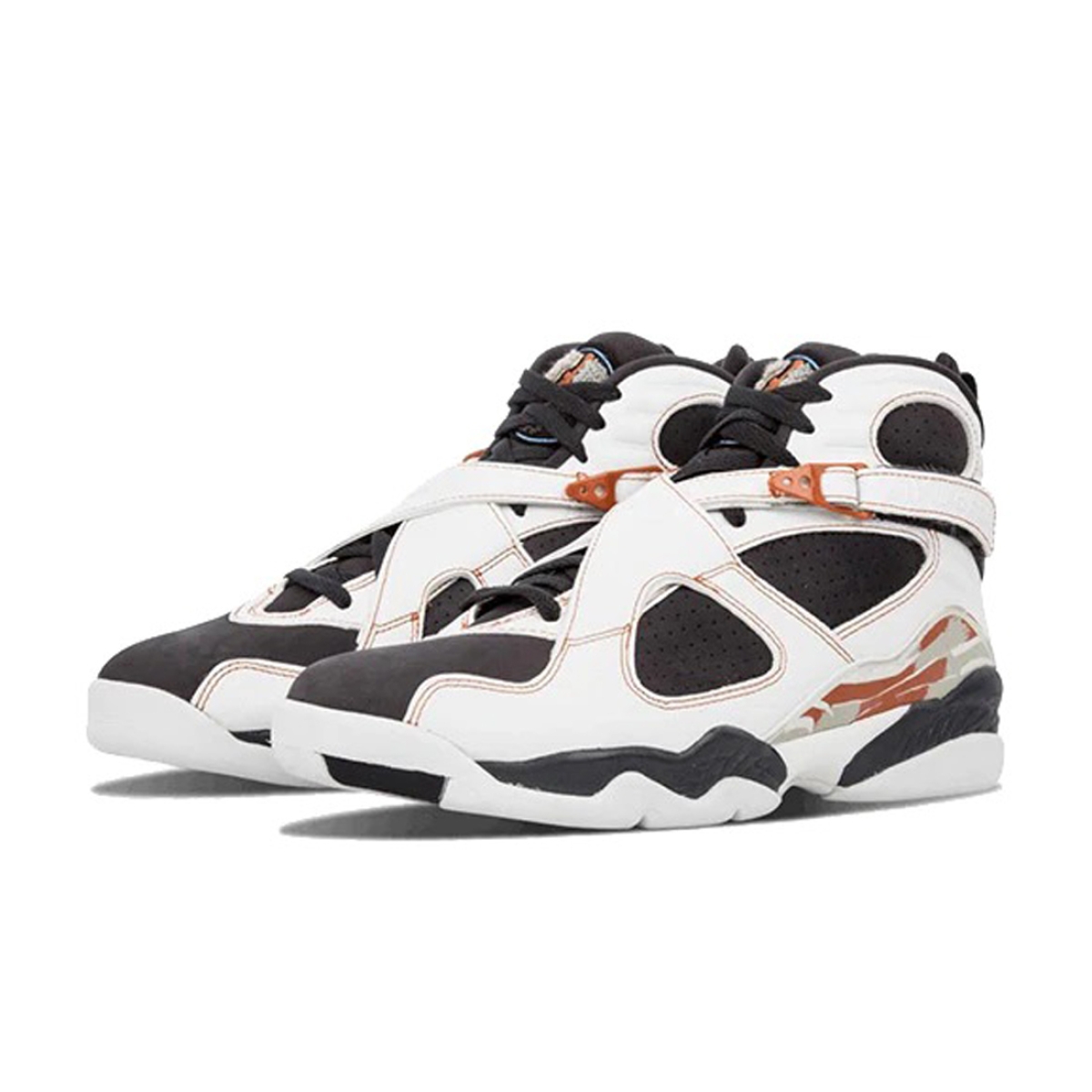 Air Jordan 8 Retro LS Black Toe - Image 2