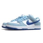 Nike SB Dunk Low Premium White Light Blue - Image 3