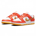 Nike women's Dunk Low Orange University Gold - Image 2