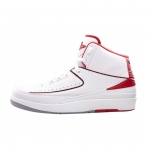 Jordan 2 Retro White Red (2014)