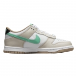 Nike Dunk Low Split Seam White Tan Mint GS - Image 2