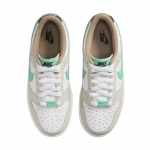 Nike Dunk Low Split Seam White Tan Mint GS - Image 4