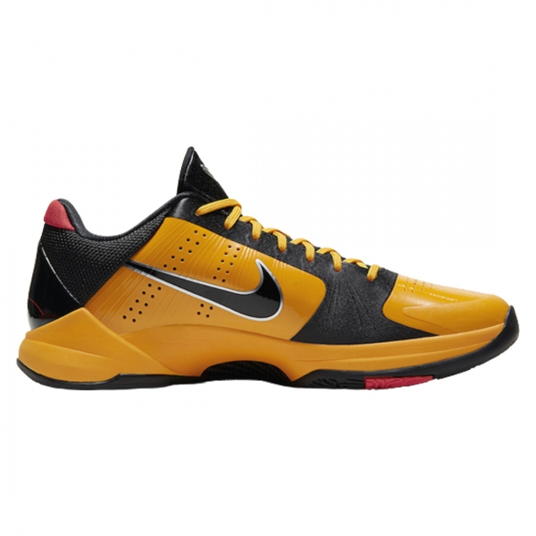 kobe 5 black yellow