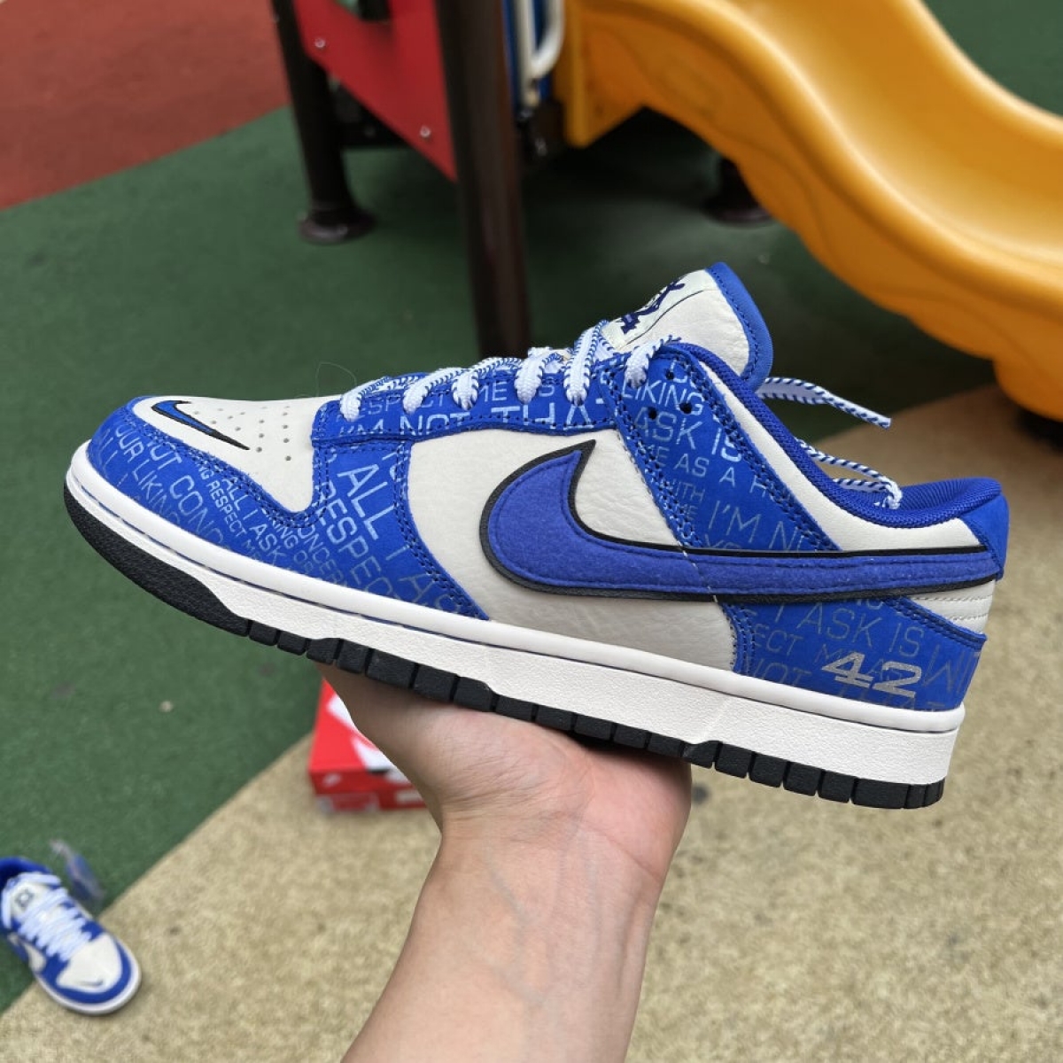 JZ T-Shirt Match Nike Dunk Low Jackie Robinson main image 1