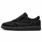 Travis Scott x Air Jordan 1 Low OG SP 'Black Phantom' - Image 4