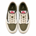 Air Jordan 1 Retro Low Og X Travis Scott Wmns 'Olive' - Image 5