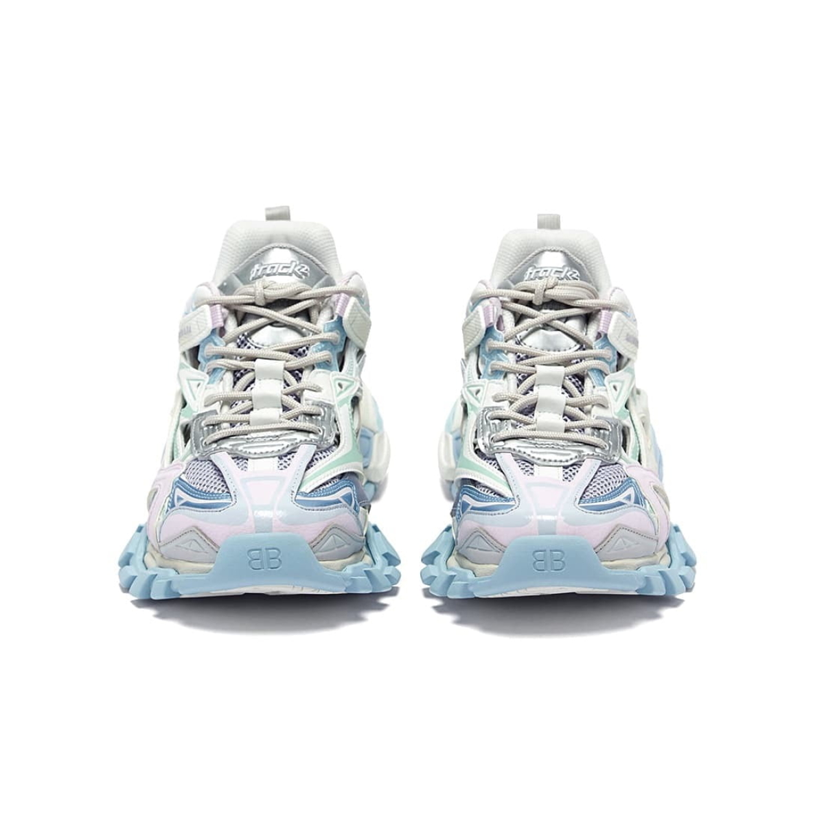 [Authorize?]Balenciaga Track.2 low-top sneakers white light blue for sale - Image 3