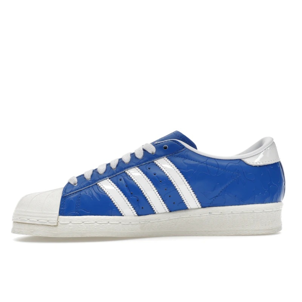 adidas Superstar Vintage Bape Blue White - Image 4