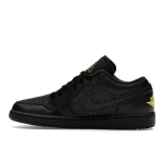 Jordan 1 Low Black Elephant Print - Image 4