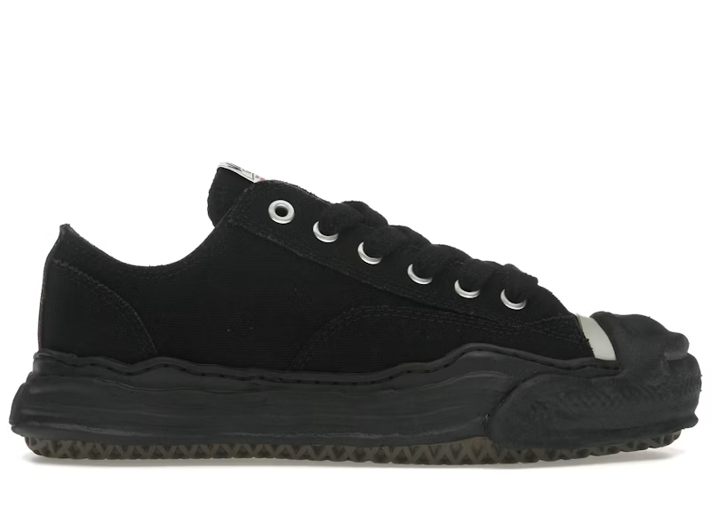 Maison-Mihara-Yasuhiro-Hank-OG-Sole-Canvas-Low-Black-Product-3.jpg Maison Mihara Yasuhiro Hank OG Sole Canvas Low - Image 1