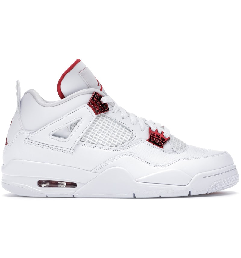 air-jordan-4-retro-white-university-red-product.jpg Jordan 4 Retro Metallic Red - Image 1